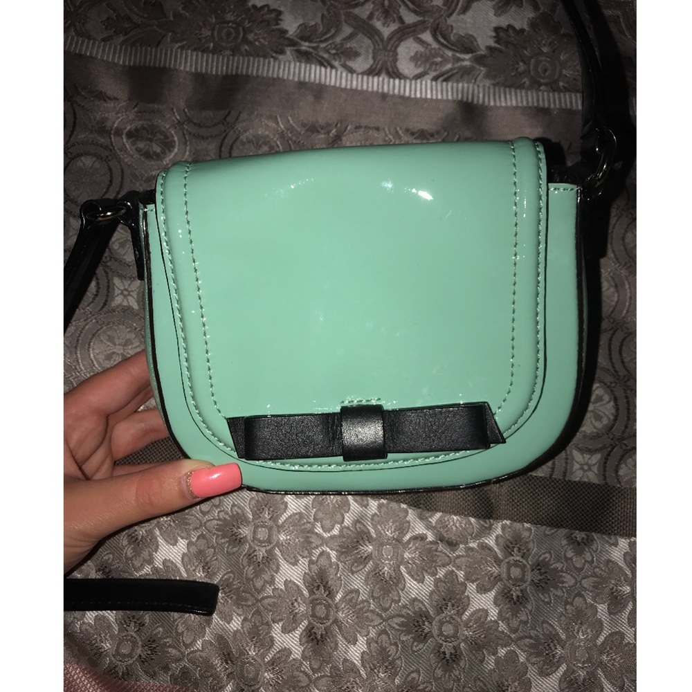 Tiffany blue crossbody